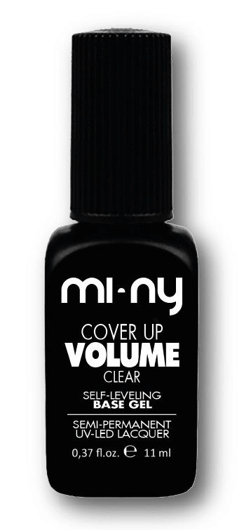 COVER UP VOLUME – CLEAR Base builder gel